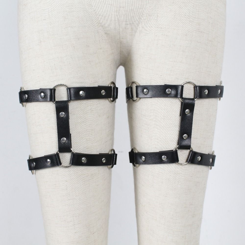 2021 Leg Harness Leather Garter Bondage Thigh Belts For Female Fashion