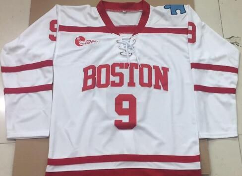 boston university hockey jersey custom