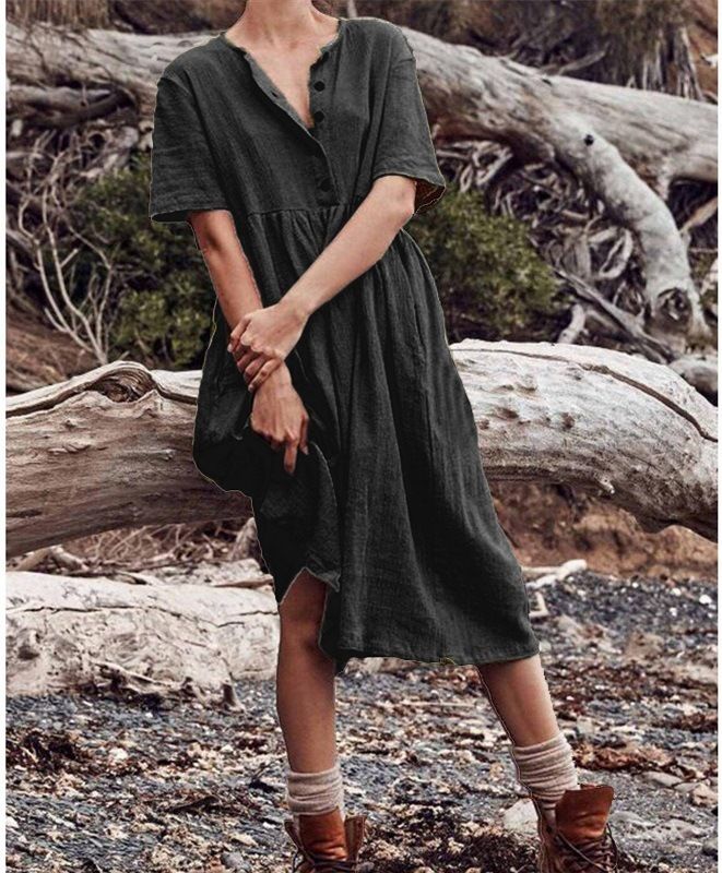 linen blend summer dresses