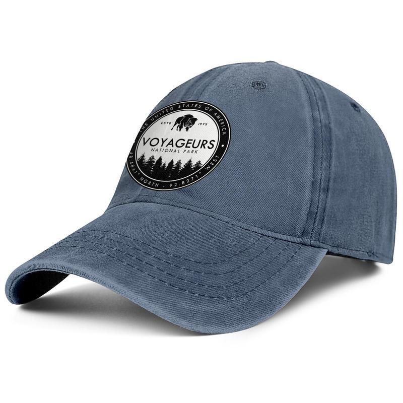 Voyageurs National Park Baseball Hats Mens Woman Adjustable Mesh Trucker Flat Cap