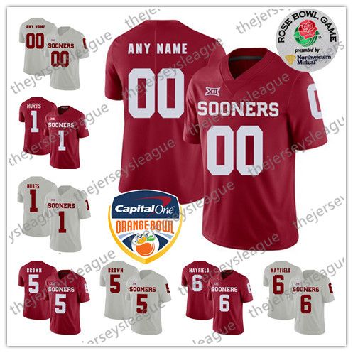 custom oklahoma sooners football jersey
