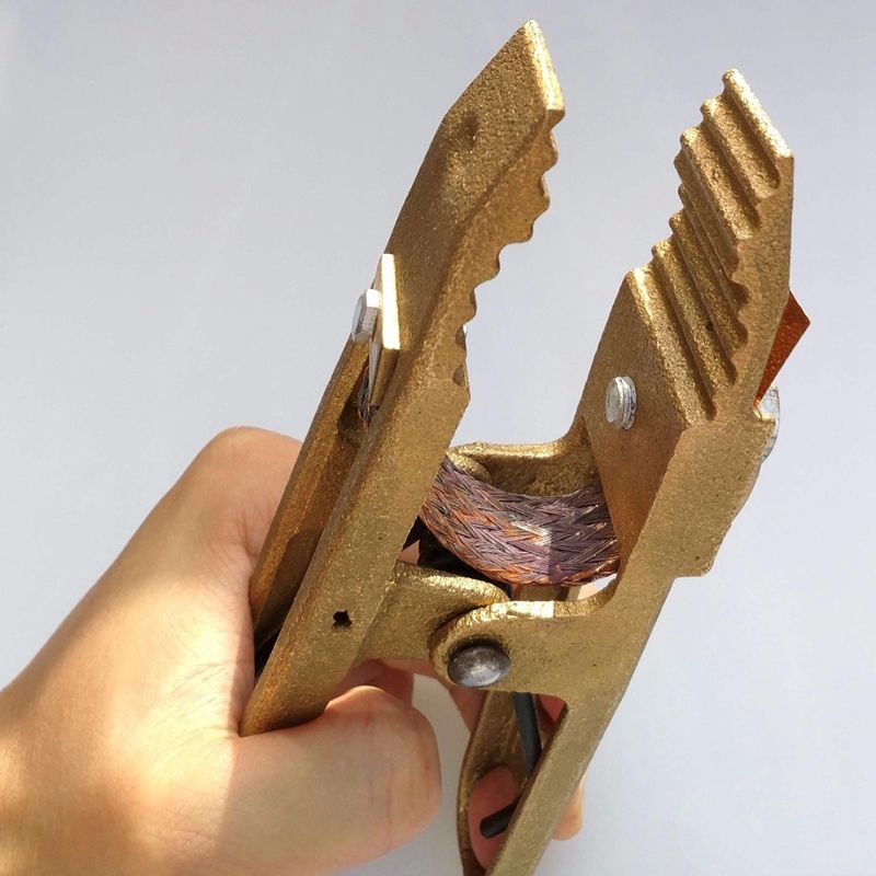 copper welding clamp