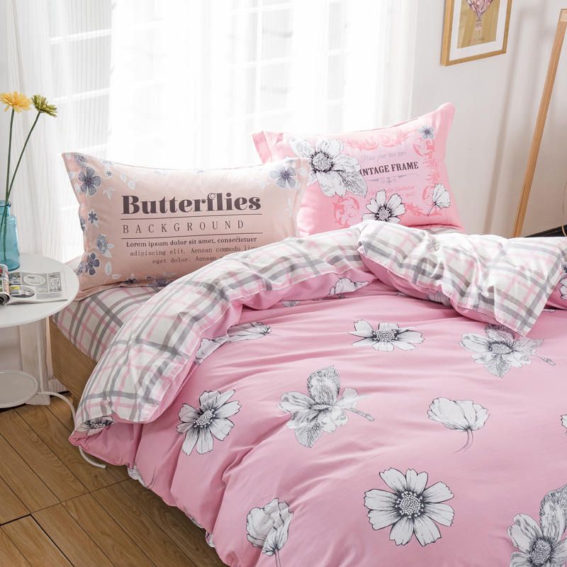 Fresh Pink White Flower Plaid Bedding Set 100 Cotton Girl Kid Bedroom Decor 3d Duvet Cover Full Queen Sizes Bed Linens 4 Green Purple Sets From Bowstring 65 76 Dhgate Com - Pink Purple Plaid Bedding Fresh Pink White Flower Plaid Bedding Set 100 Cotton Girl Kid Bedroom Decor 3d Duvet Cover Full Queen Sizes Bed Linens 4 Green Purple Sets From Bowstring 65 76 Dhgate Com - Pink Purple Plaid Bedding