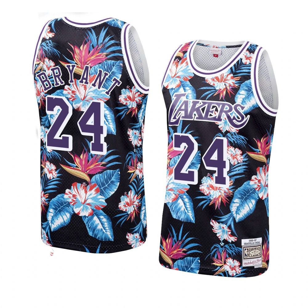 Fashion Floral Black Swingman Jersey 