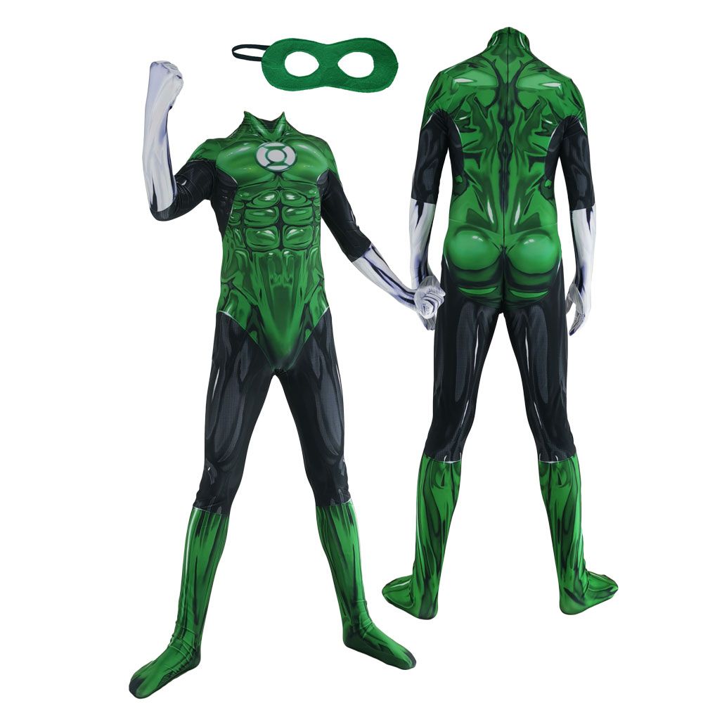 Línea de metal Algebraico estaño 3D impresos adultos niños verde linterna superhéroe cosplay disfraces zentai halloween party body Línea de metal Algebraico estaño 3D impresos adultos niños verde linterna superhéroe cosplay disfraces zentai halloween party body