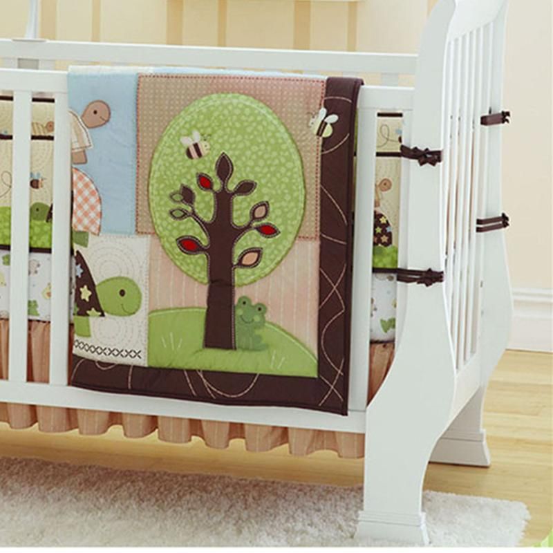 tree crib bedding