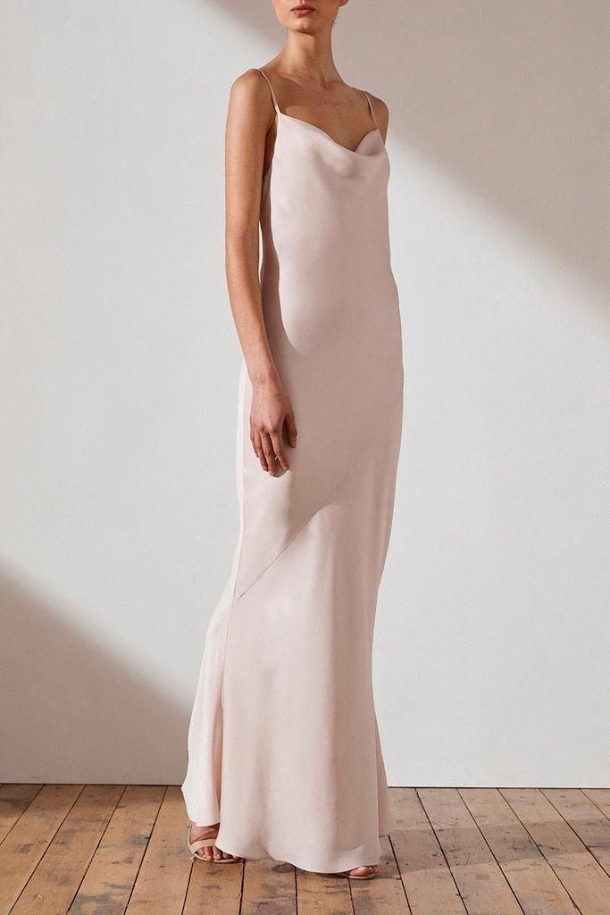 Compra Elegantes Tiras De Espagueti Satén Vestidos Largos De Dama De Honor  Fruncido Sirena Bohemia Hasta El Suelo Invitados A La Boda Vestidos De Dama  De Honor BM0883 Barato | Entrega Rápida