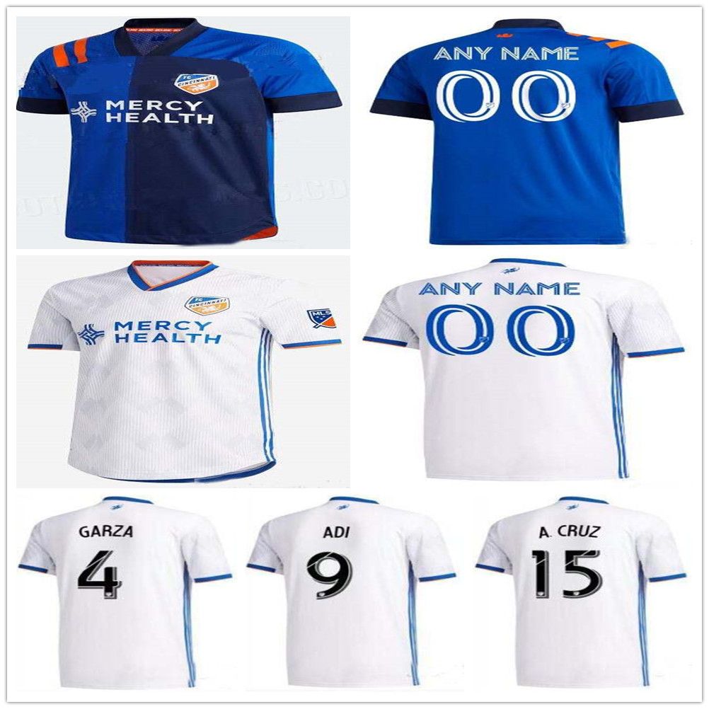 2020 New 2020 2021 Fc Cincinnati Soccer Jersey Home Away 20 21 Kubo 7 Garza 4 Waston 2 Bertone 6 Adi 9 A Cruz 15 Thailand Football Shirts From Fans Edge 11 47 Dhgate Com