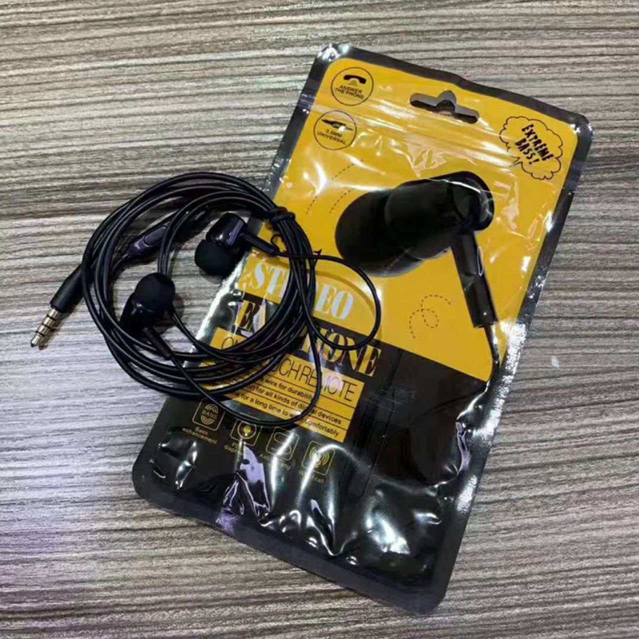 1pcs Universal 3.5mm Con Cable Bluetooth En Los Auriculares 1pcs Universal 3.5mm Con Cable Bluetooth En Los Auriculares