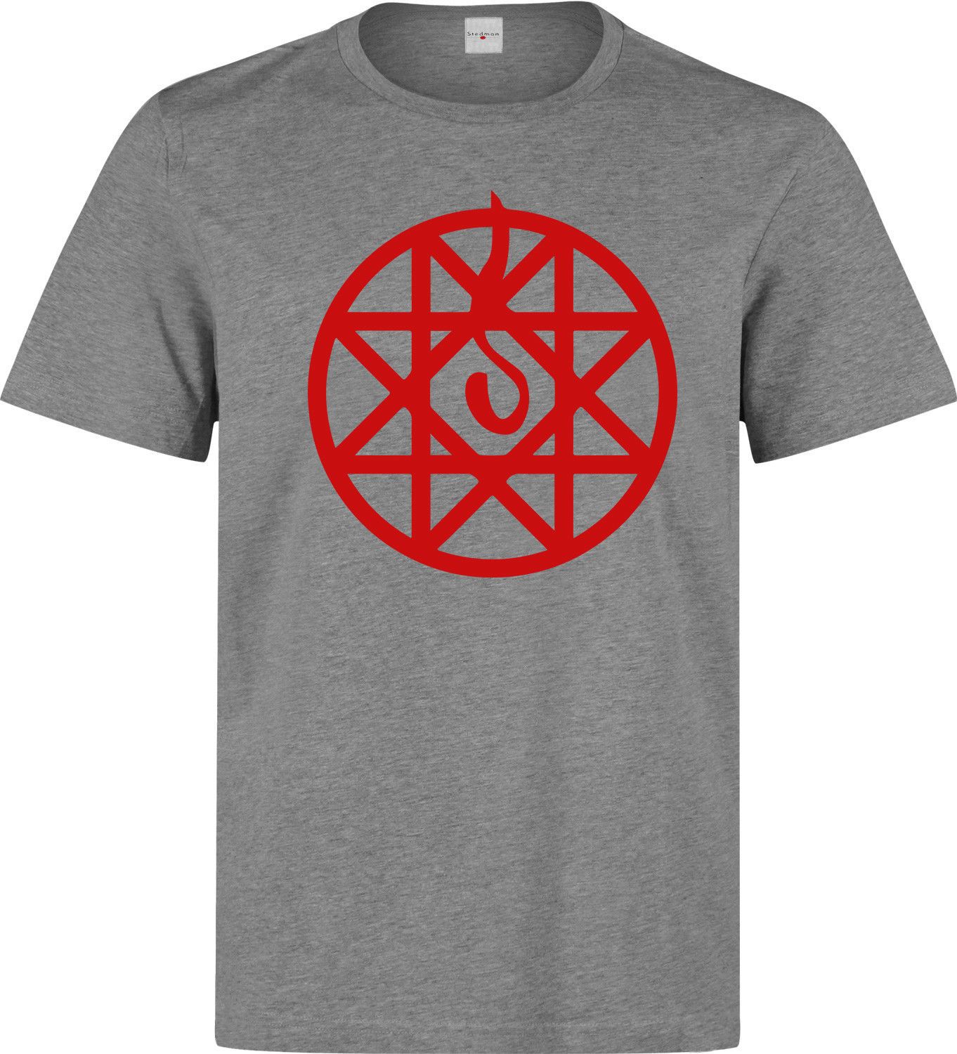 Fullmetal Alchemist Alphonse Armor Transmutation Circle Men S Grey T