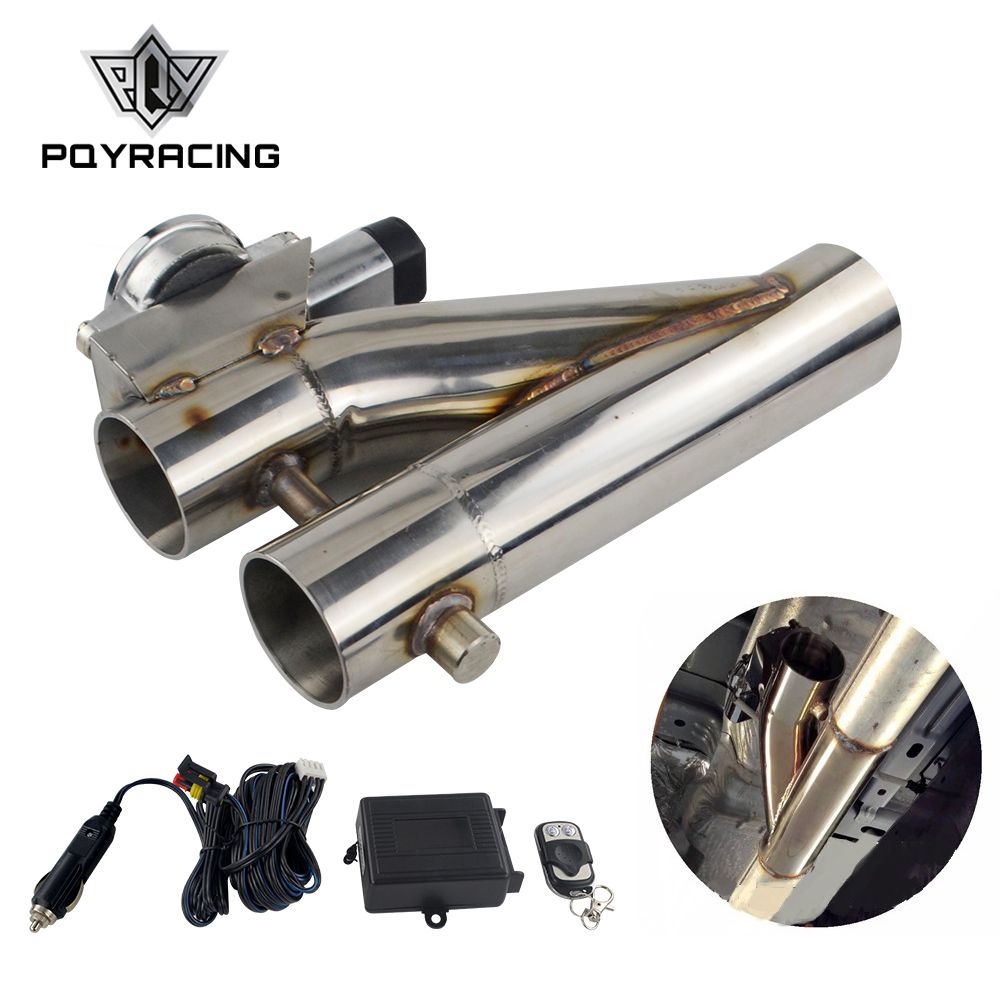 2021 PQY Universal Stainless Steel 304 2.5 3 Electric Exhaust Downpipe