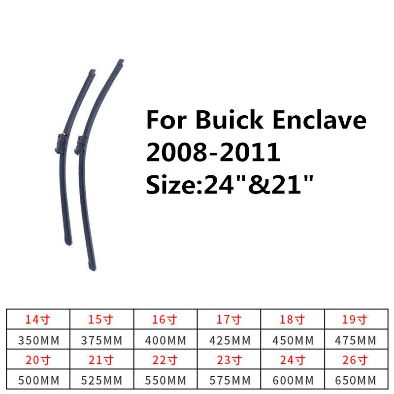 Buick Enclave Wiper Blade Size Shjones Ohmsjones