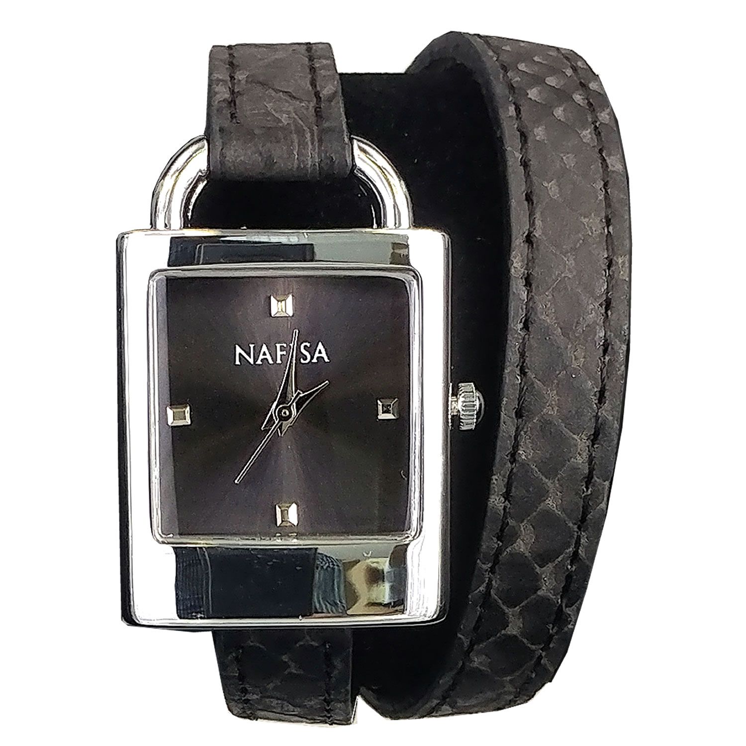 Nafisa Womens 2019 Hot Fashion Silver Color Rectangular Case Black Thin Warp Around Bracelet Strap Wrist Watch Na 0071 The Best Watches Discount Watches From Kwanstdg 17 25 Dhgate Com