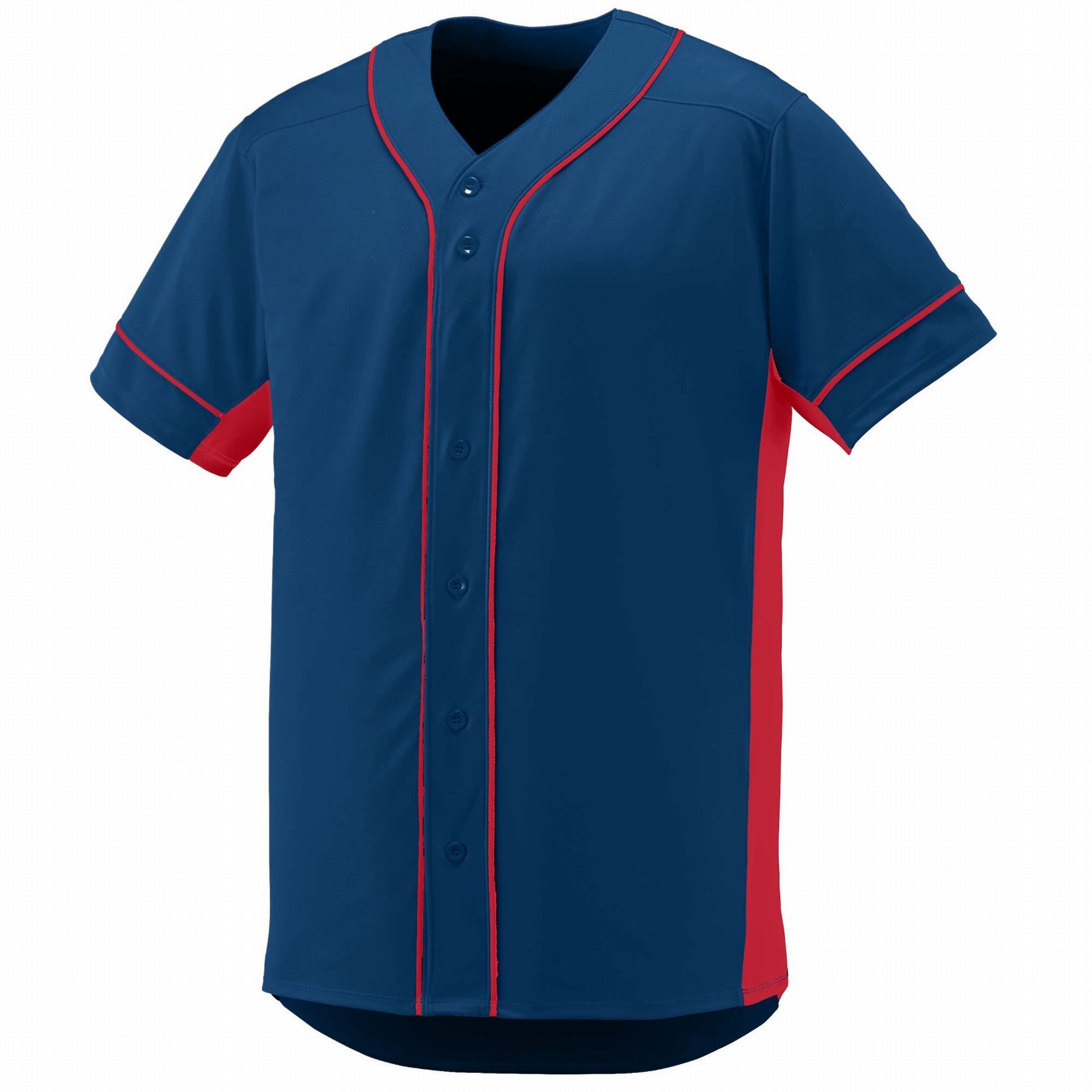 custom button up baseball jersey