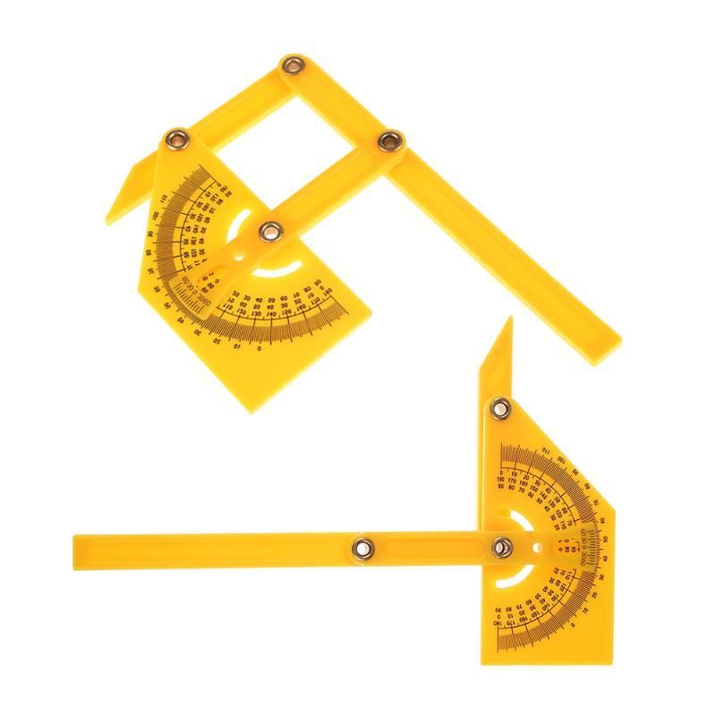 2020 multi function protractor ruler angle finder folding 180 degree