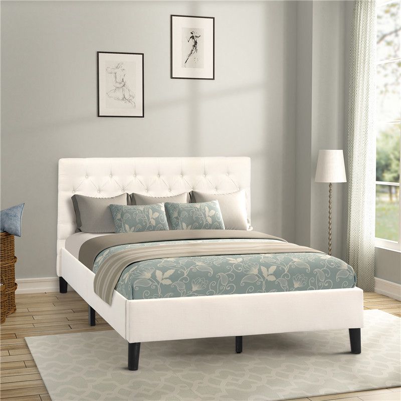 Bedroom Furniture Drop Wholer Greatfurnishing S Upholstered Linen Platform Bed Queen Size Beige European Style Living Room For Women Men Children Dhgate Com Upholstered Linen Platform Bed Queen, Upholstered Bedroom Furniture Mens