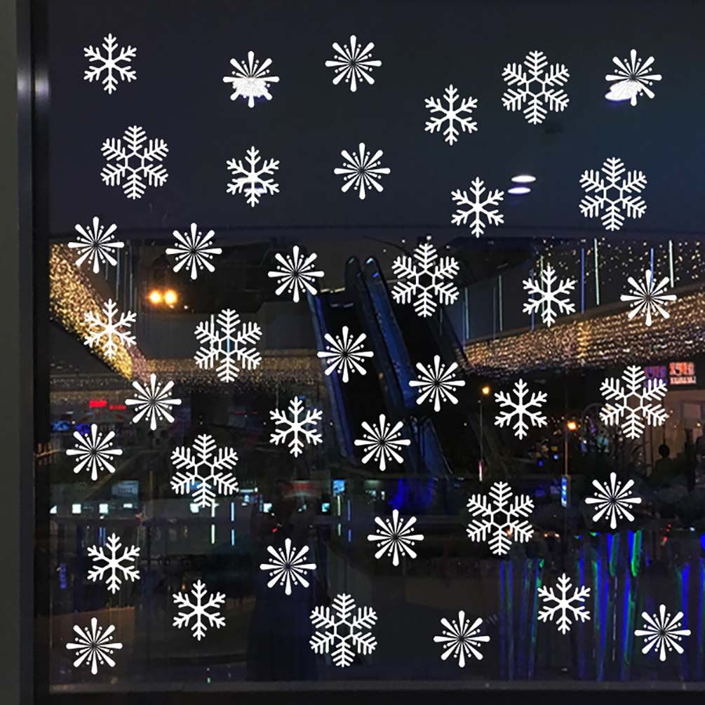 Снежинки на стену