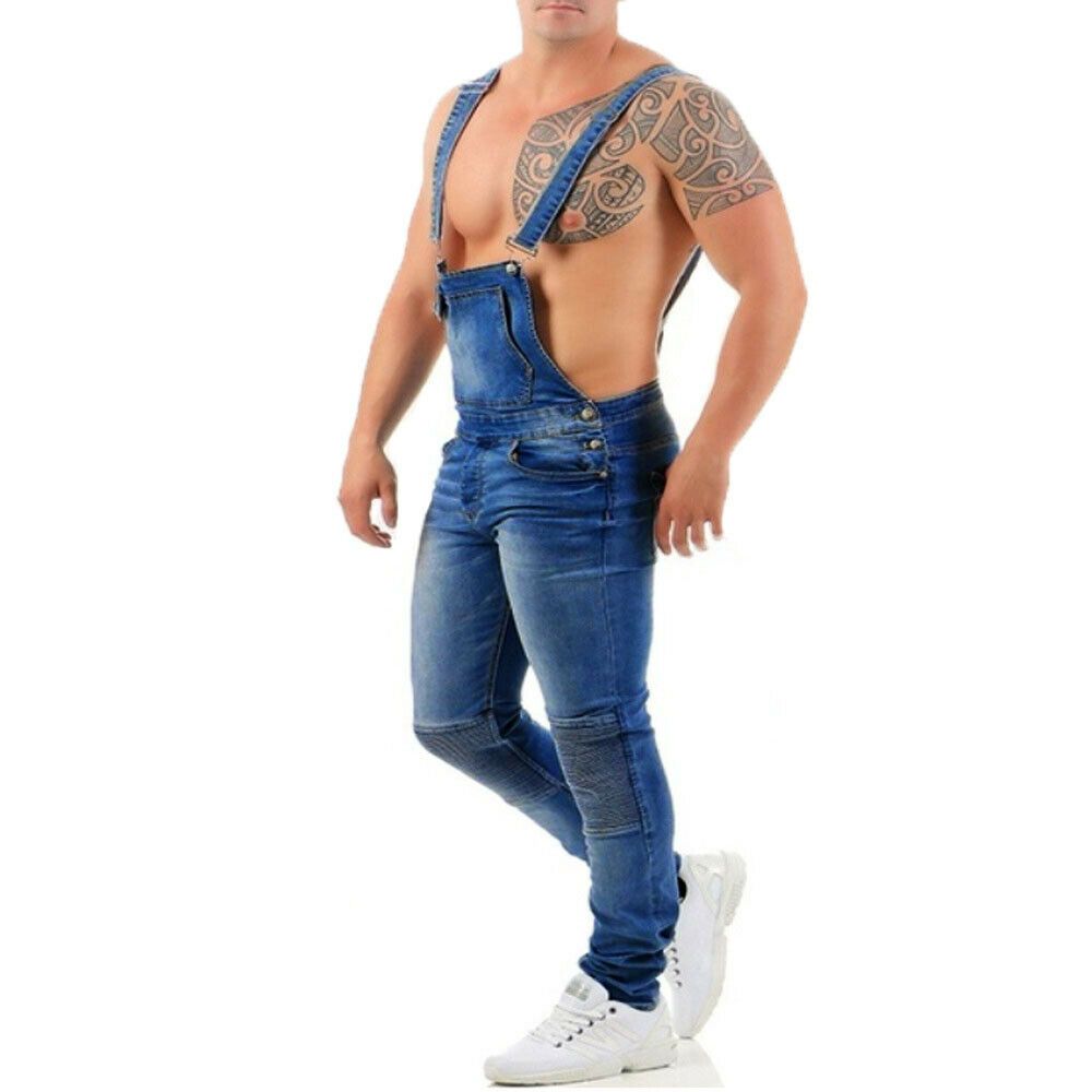 jeans overalls for men