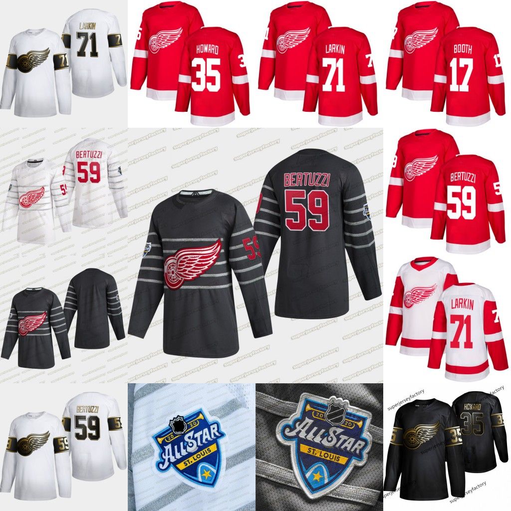 red wings all star jersey