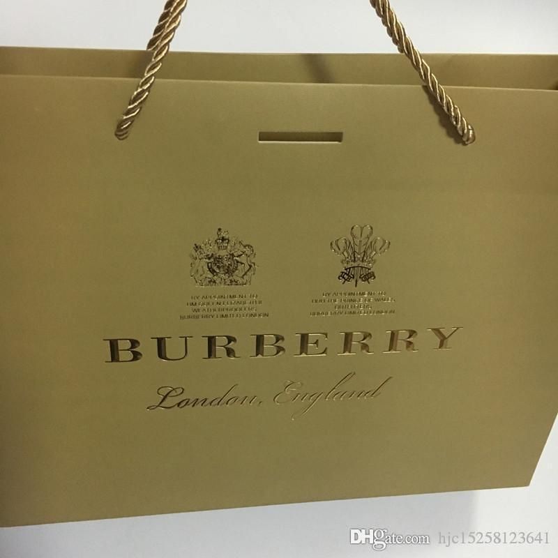 burberry paper bag
