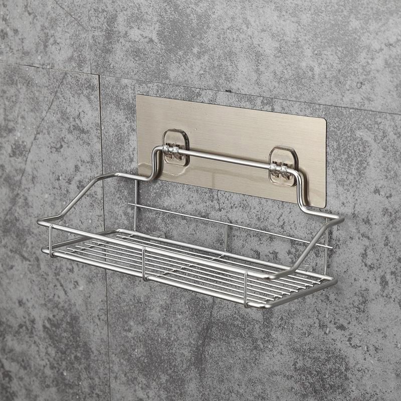 Etagère Cuisine Salle De Bains Acier Inoxydable De Rangement mural Rack Unique Etagère Cuisine Salle De Bains Acier Inoxydable De Rangement mural Rack Unique