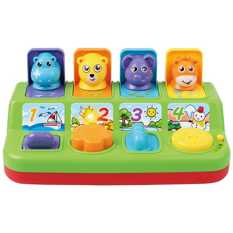 Pop-Up Animals board game Toy Memory Training Game Machine Children's Game Console Parent-child Interactive Pop-Up Animals board game Toy Memory Training Game Machine Children's Game Console Parent-child Interactive