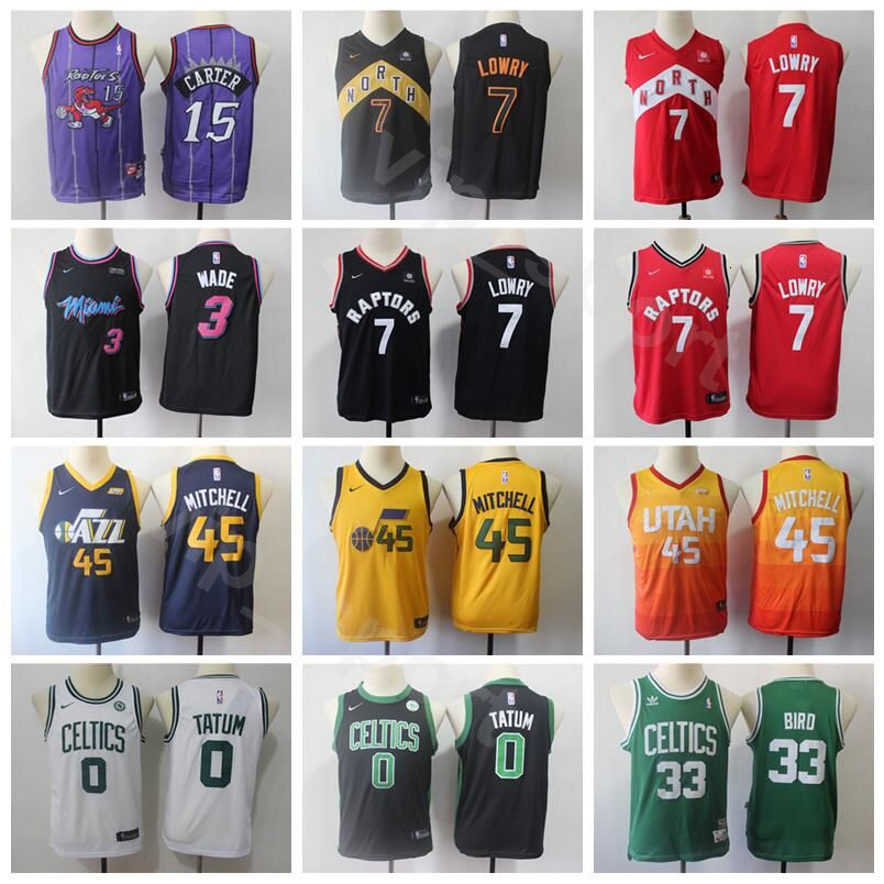 kids larry bird jersey
