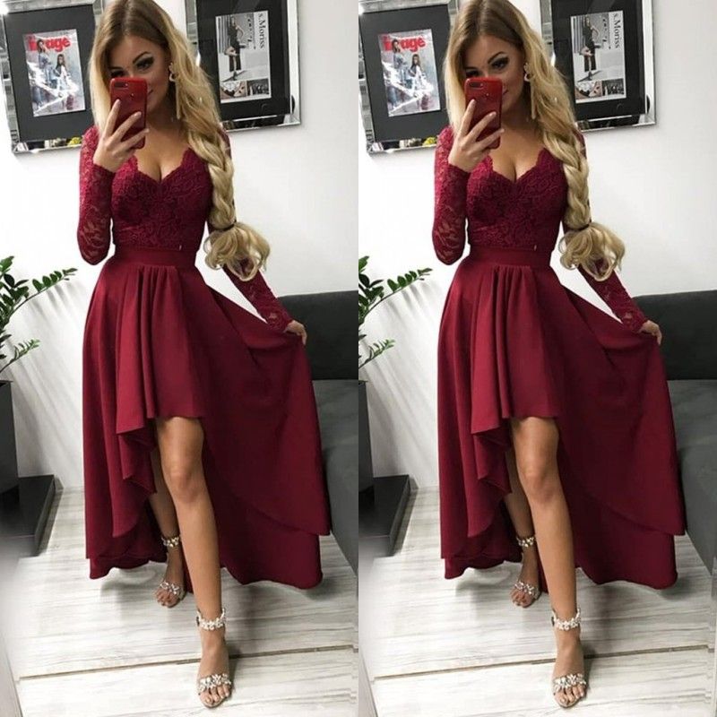 tight lace prom dress