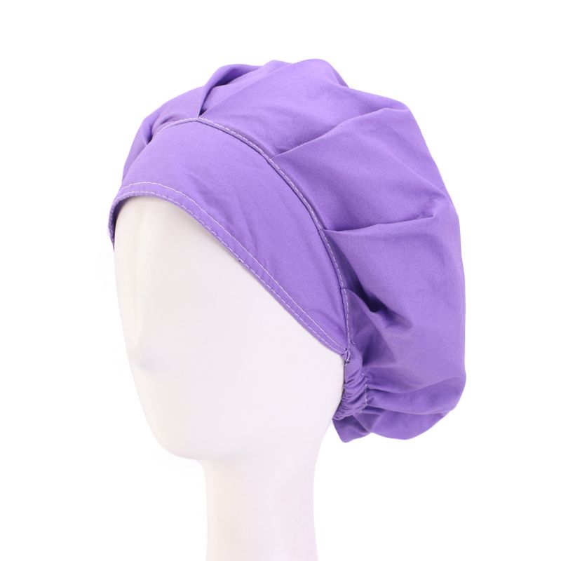 Cotton Print Operating Room Nurse Cap 