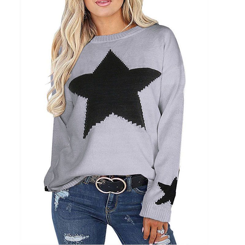 womens sweaters with stars on them