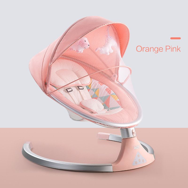 pink baby swing chair