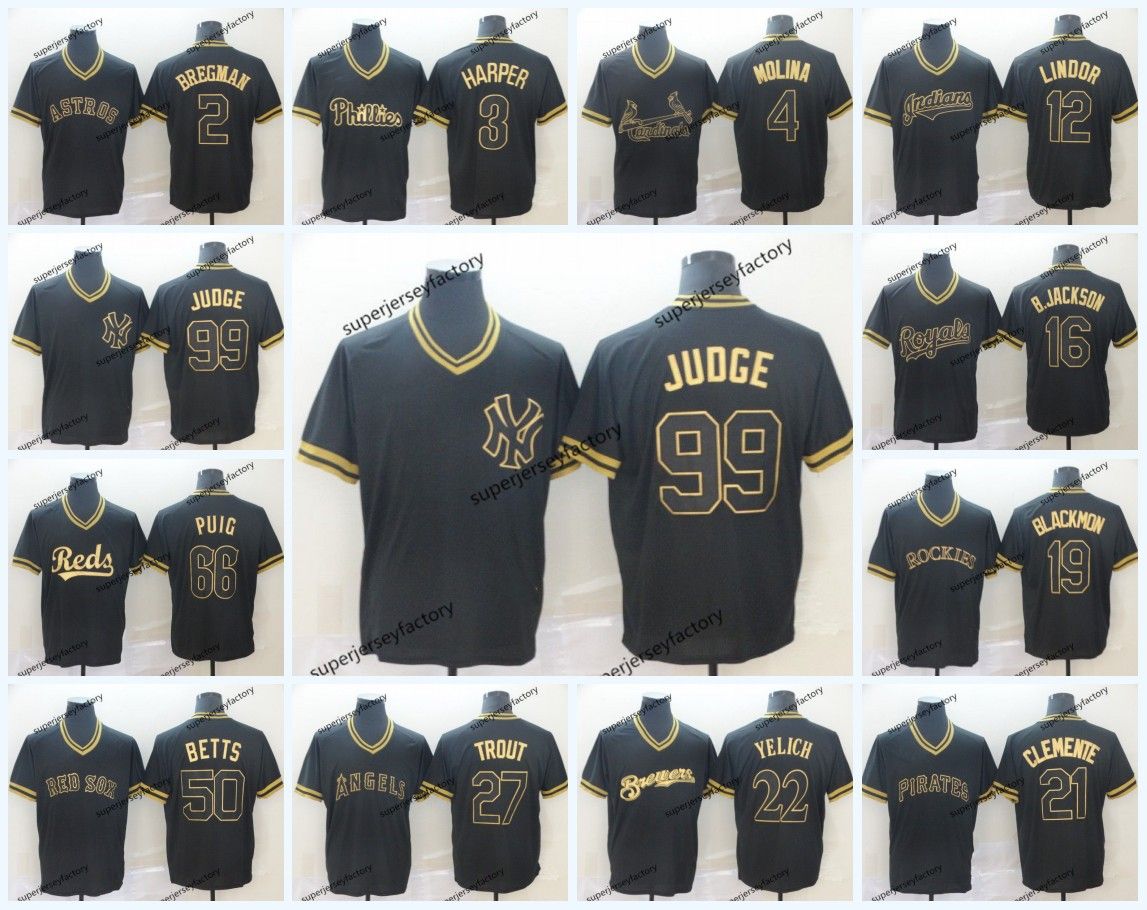 baseball jersey black and gold