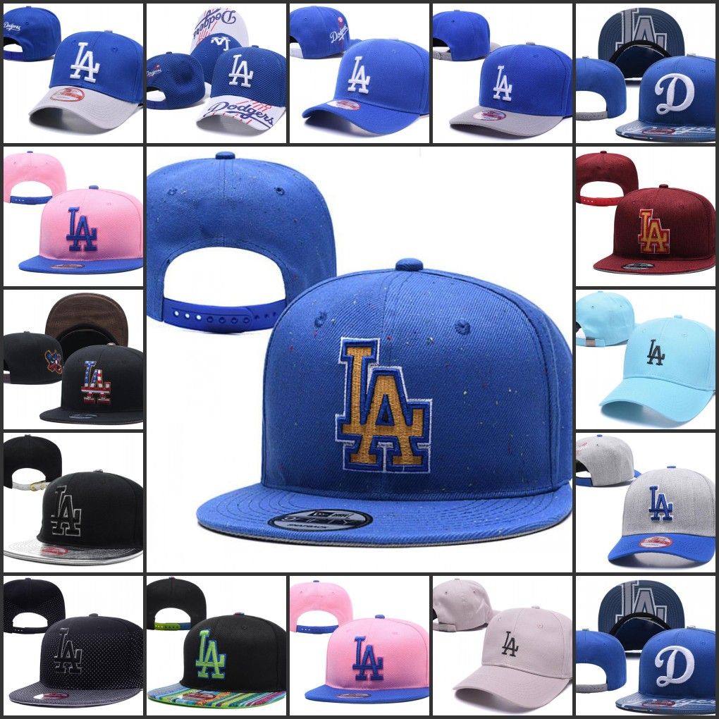 2019 Los Angeles Adjustable Hats Dodgers Embroidery Team Logo Snapback ...