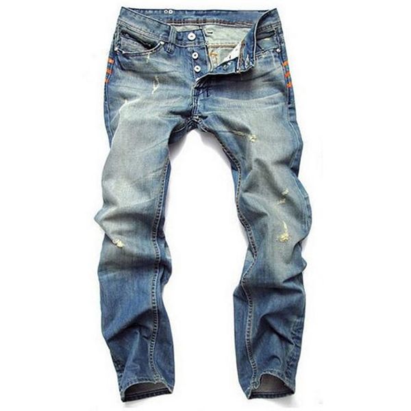 Compra Summer Men Designer Jeans Luxury Rider Slim Pantalones Casuales  Pantalones Elásticos Light Blue Fit Loose Cotton Denim Brand Jeans Para  Hombre Para Hombre Barato | Entrega Rápida Y Calidad | Es.Dhgate
