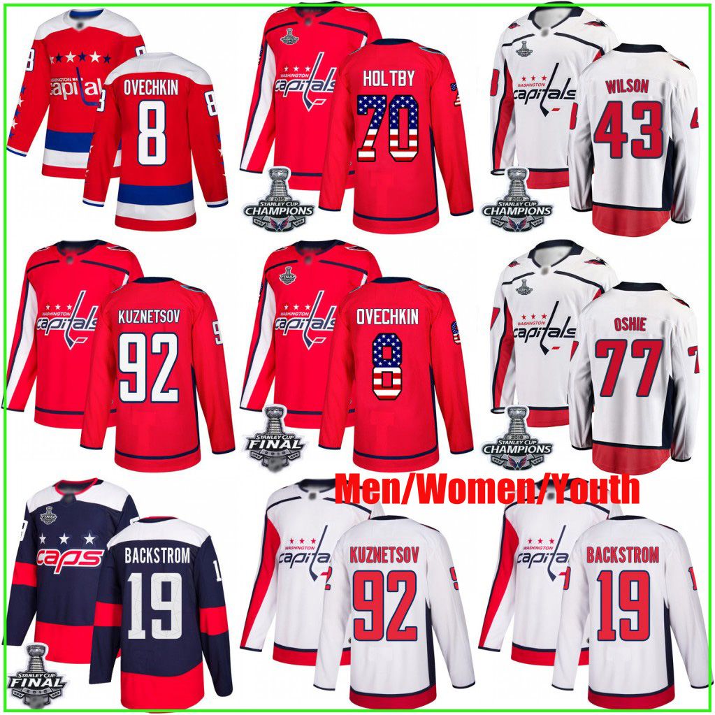 washington capitals kuznetsov jersey