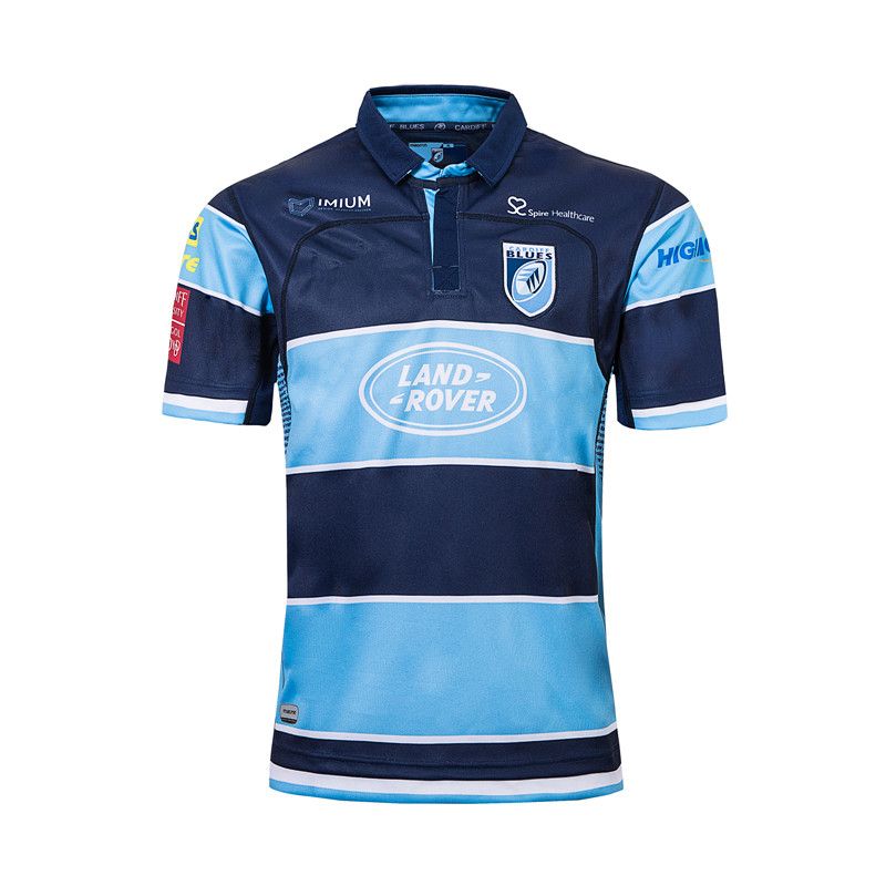 defects Cardiff Blues Going Green Adult Men's Jersey 