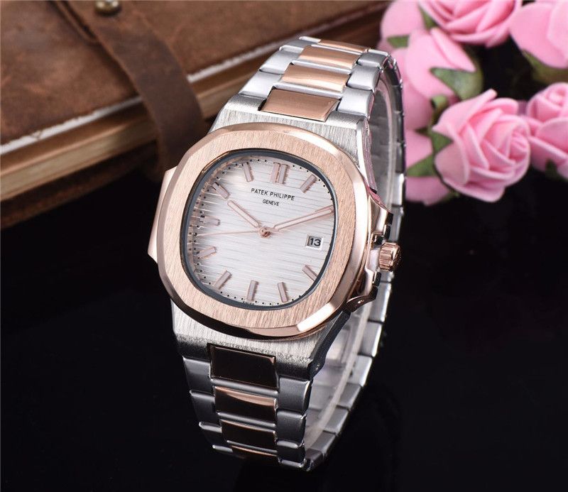 Acquistare Orologio Da Polso Di Lusso PATEK PHILIPPE Uomo Sport Nautilus  Orologi Automatici Orologi Cassa In Oro Rosa Quadrante Marrone Mens Da Uomo  Orologi Da Polso Meccanici Economico | Consegna Veloce E