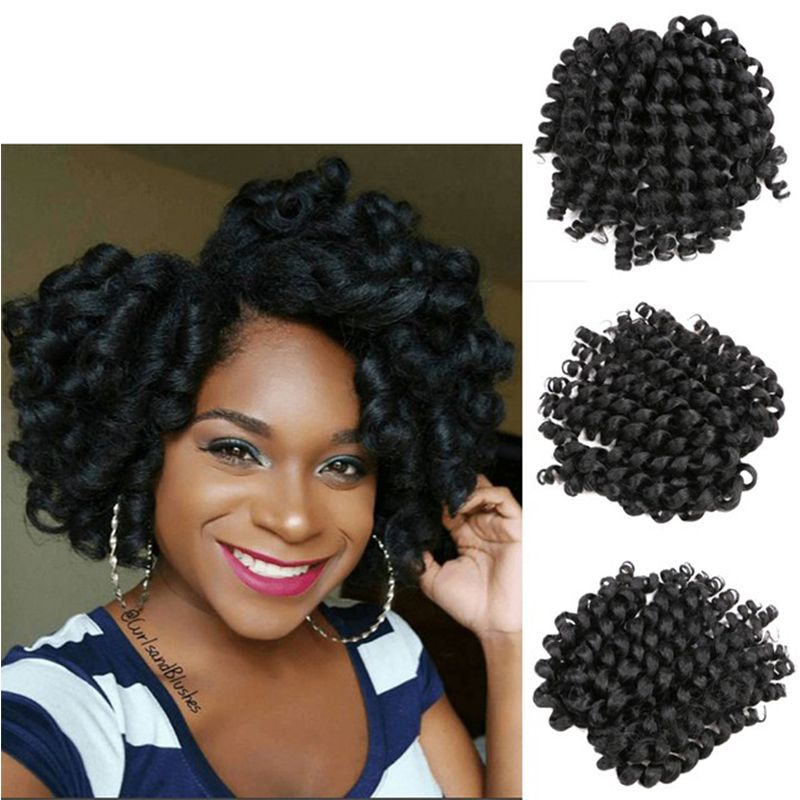 2019 Wand Curl Bouncy Twist Afro Kinky Twist Freetress Crochet