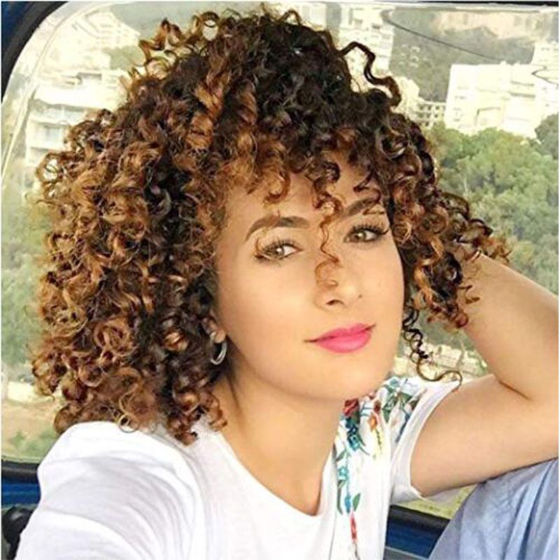 2019 Kinky Marley Bob Curly Crochet Braids Twist Hair For Afro