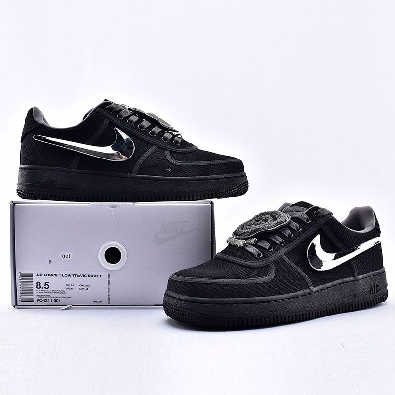 air force 1 travis scott preto
