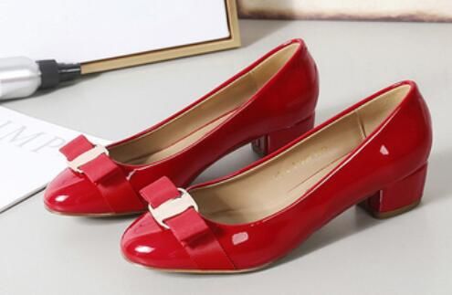 3.5cm heel red