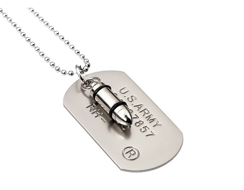 dog tag necklace designer