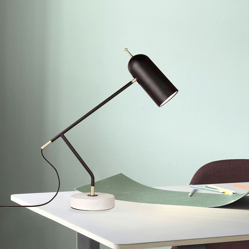 Compre Moderno Metal Marble Desk Lamp Led Estudo Trabalho Sala Quarto Mesa De Luz Aparelho De Iluminação Ta113 De James19198 1 081 43 Pt Dhgate Com