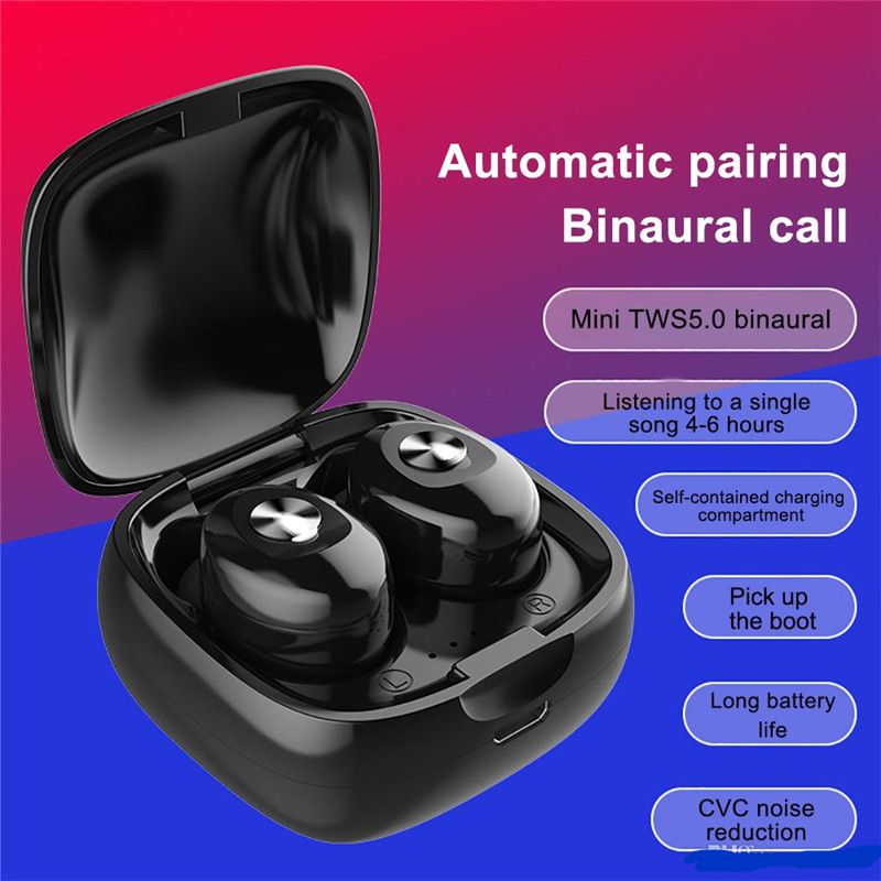 Alta qualidade XG12 TWS Bluetooth 5.0 fone de ouvido estéreo fones de ouvido sem fio de alta fidelidade som esporte fones de ouvido handsfree gaming headset