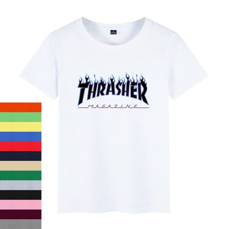 thrasher half shirt