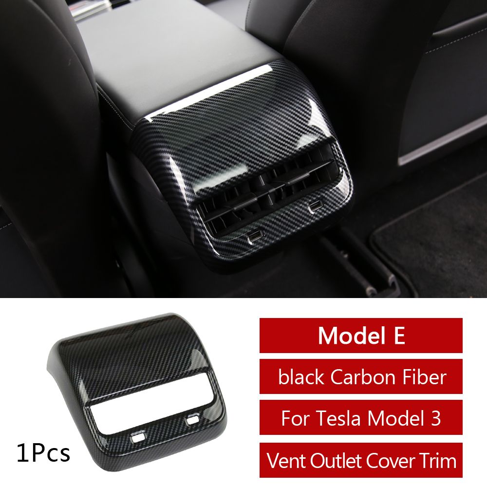 CKE Tesla Steering Wheel Cover Carbon Fiber Interior Trim Panel For Tesla Model 3 2018 2019