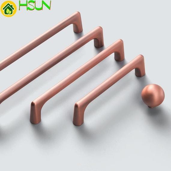 2020 3 75 5 6 3 7 55 Modern Copper Dresser Knobs Drawer Pull