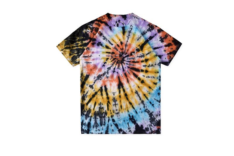 cactus jack tie dye shirt