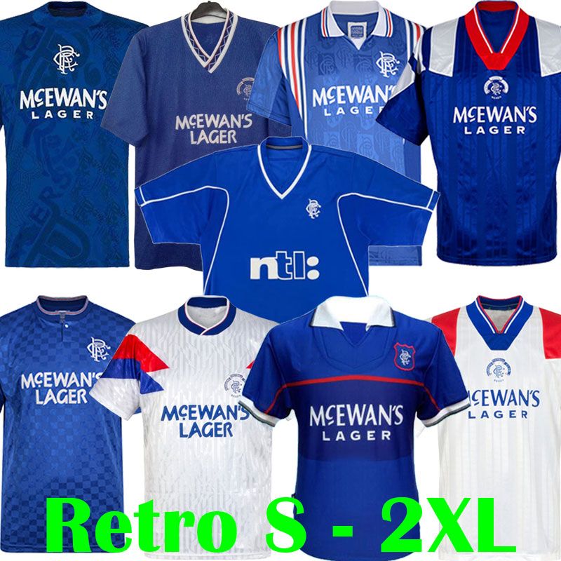 rangers fc retro tops