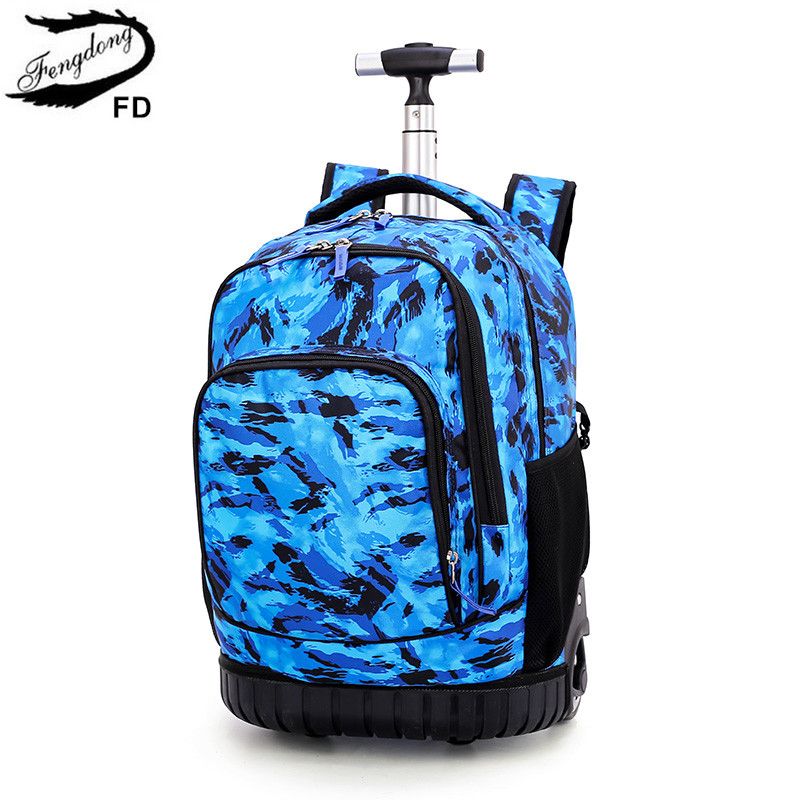 rolling book bags for school